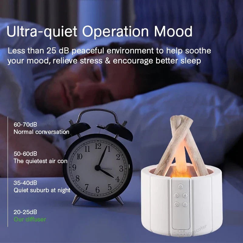 Ember Glow Aroma Diffuser and Humidifier
