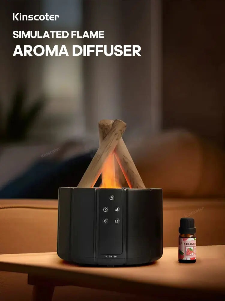 Ember Glow Aroma Diffuser and Humidifier