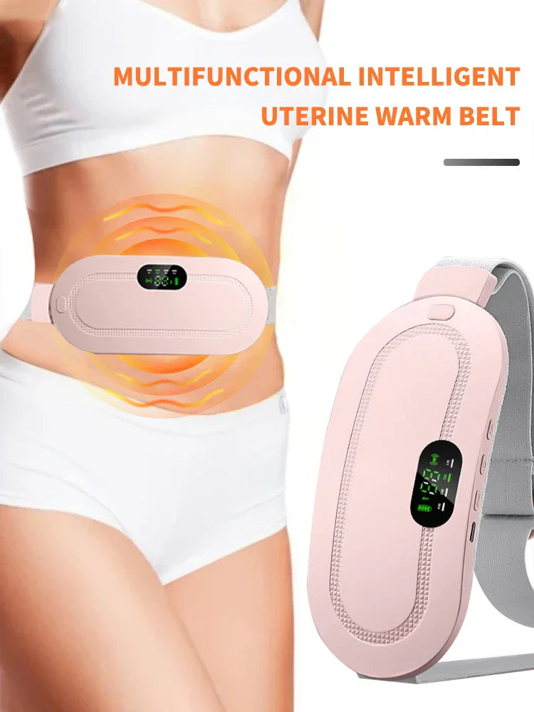 Warm Palace Belt โ Heated Abdominal Massager for Cramp Relief
