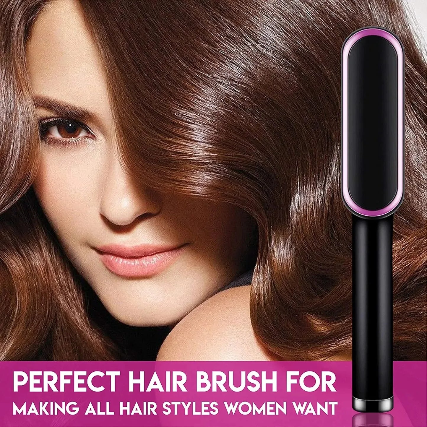 3 in 1 Professional Quick Heated Electric Hot Comb