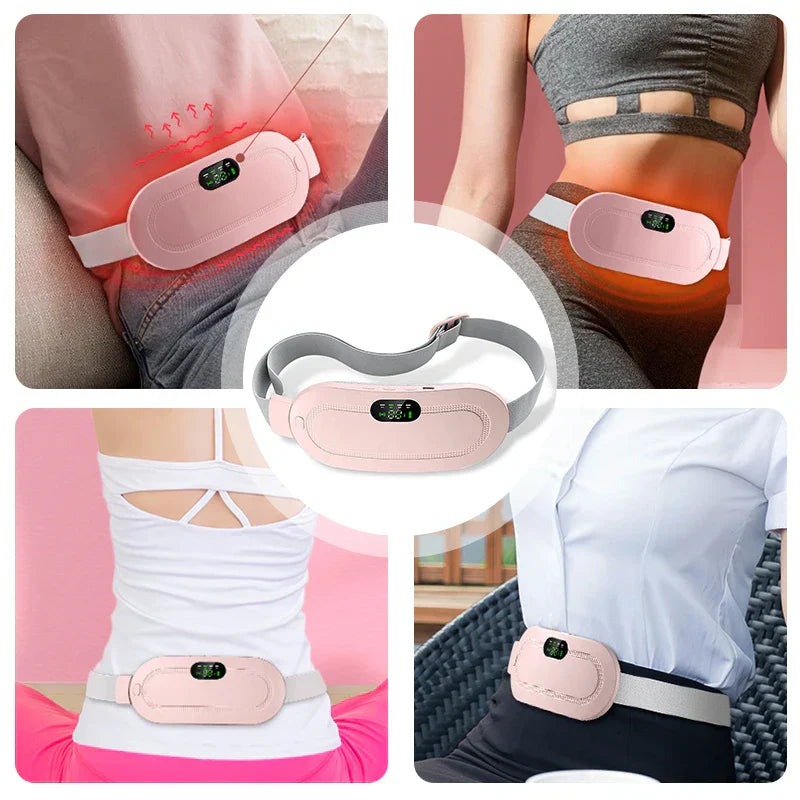 Warm Palace Belt โ Heated Abdominal Massager for Cramp Relief