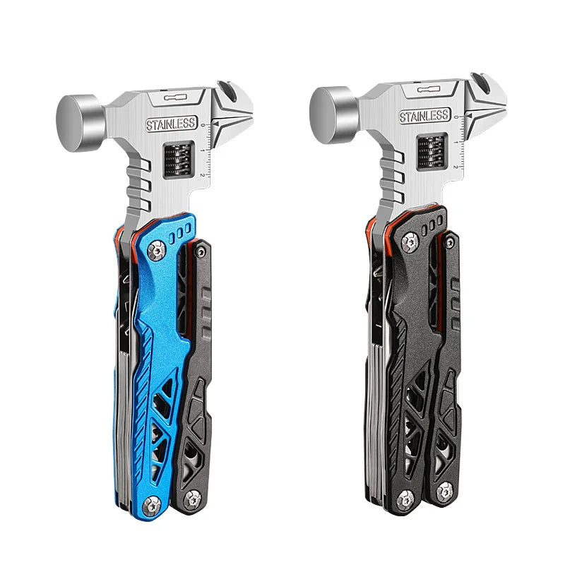All-in-One Emergency Tool โ Hammer, Pliers, Wrench & More in One