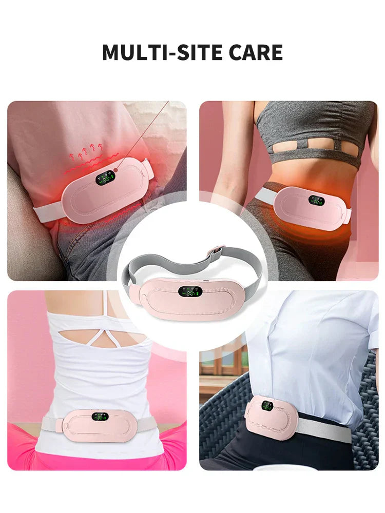 Warm Palace Belt โ Heated Abdominal Massager for Cramp Relief