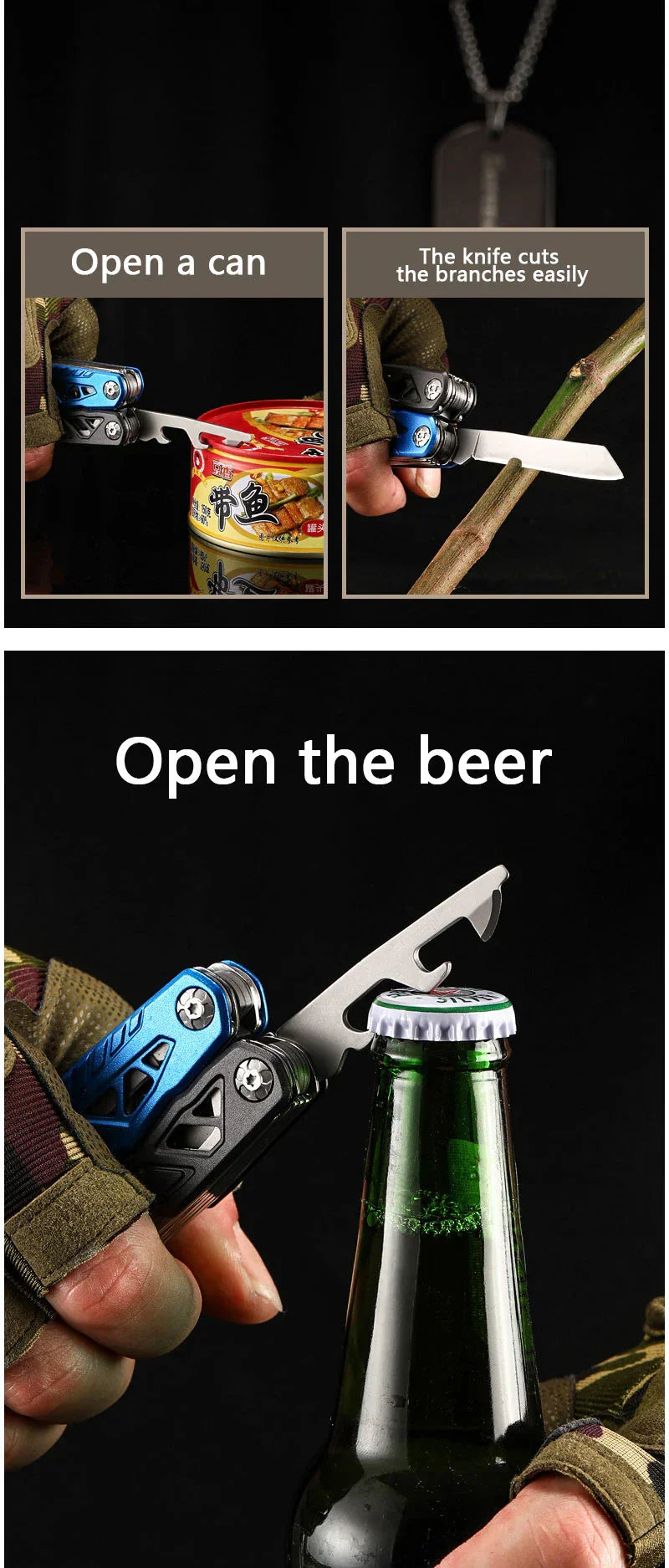 All-in-One Emergency Tool โ Hammer, Pliers, Wrench & More in One