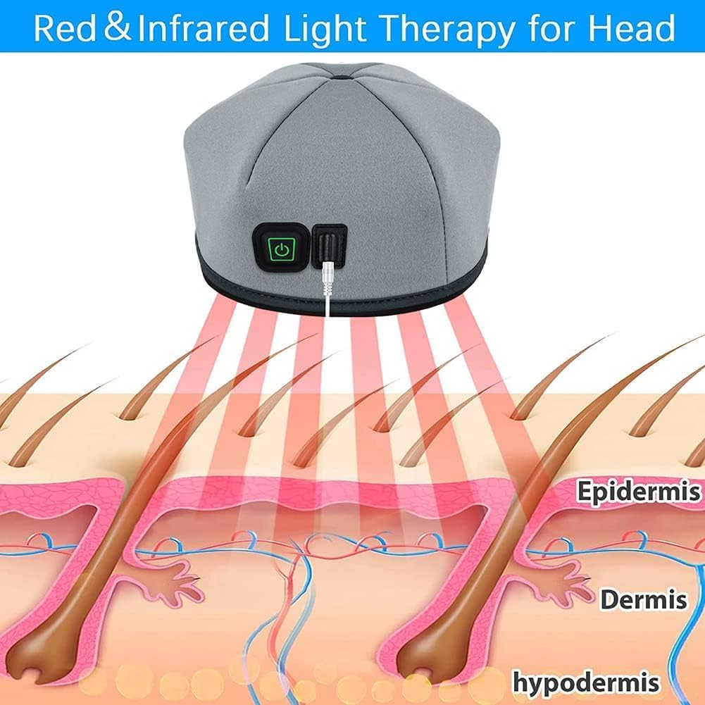 Hair Glow Red Light Therapy Cap