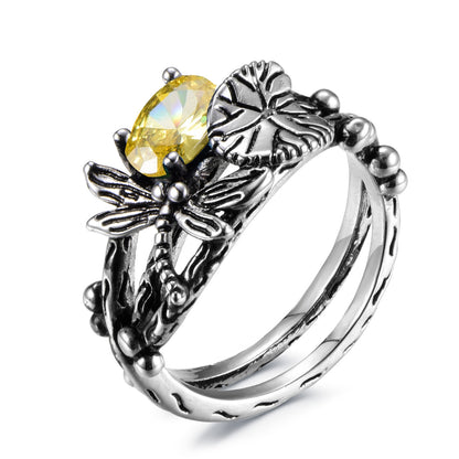 18K Gold & Diamond Ring For Women KRE10518