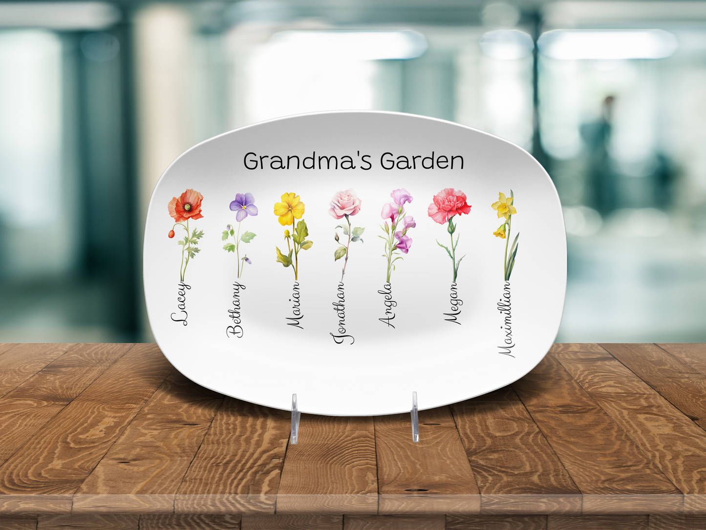 Grandma's Garden Platter
