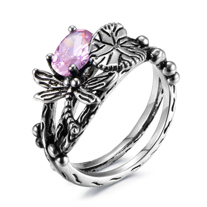 18K Gold & Diamond Ring For Women KRE10518