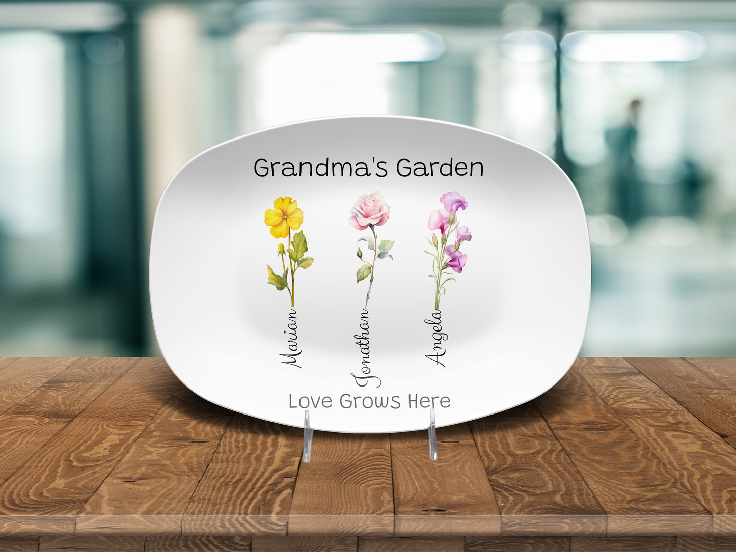 Grandma's Garden Platter