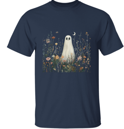 Gentle Ghost in Wildflowers
