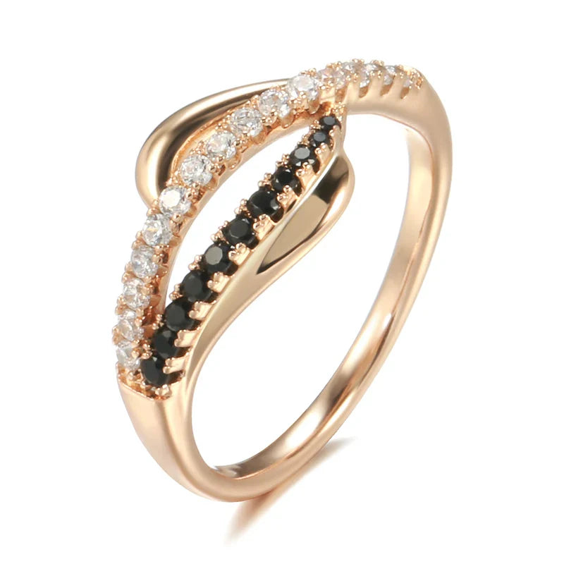18K Gold & Diamond Ring For Women KRE10518