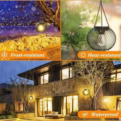 Solar Lights for Outside Decorative Outdoor Hanging Lights Waterproof