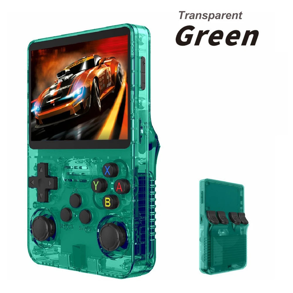 R36S Retro Handheld Video Game Console Single Card Consolas Classic Open Source Arkos System Games Players 3.5Inch IPS Screen