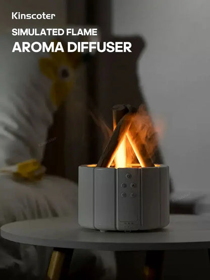 Ember Glow Aroma Diffuser and Humidifier