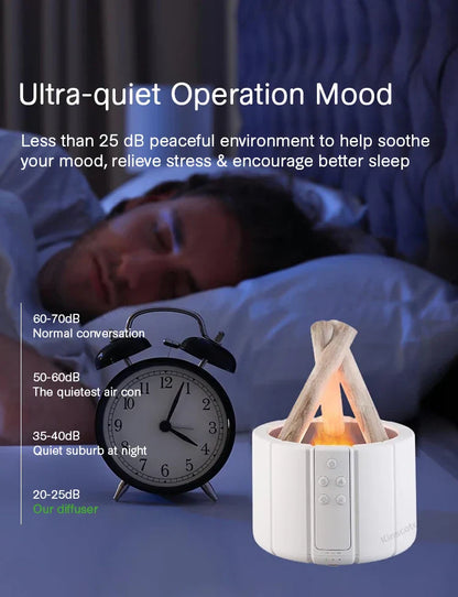 Ember Glow Aroma Diffuser and Humidifier