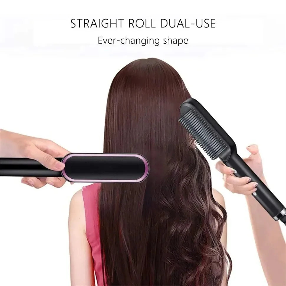 3 in 1 Professional Quick Heated Electric Hot Comb