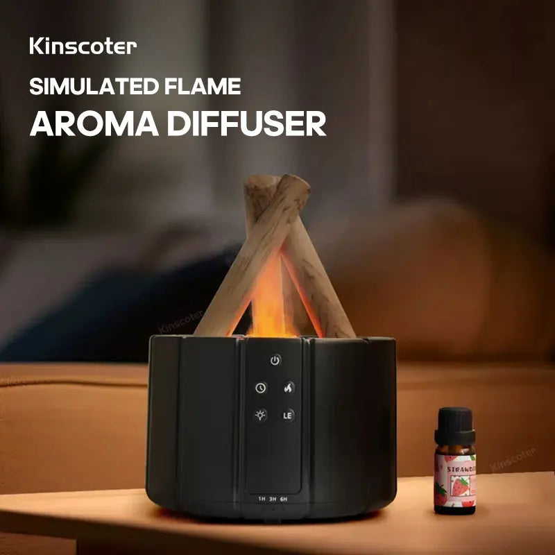 Ember Glow Aroma Diffuser and Humidifier