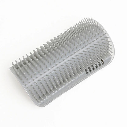 Cat Corner Massage & Self-Grooming Brush (+FREE Cat Nip)