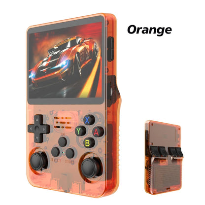 R36S Retro Handheld Video Game Console Single Card Consolas Classic Open Source Arkos System Games Players 3.5Inch IPS Screen
