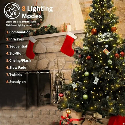 TwinkleFall™ Waterproof Holiday Light Ring