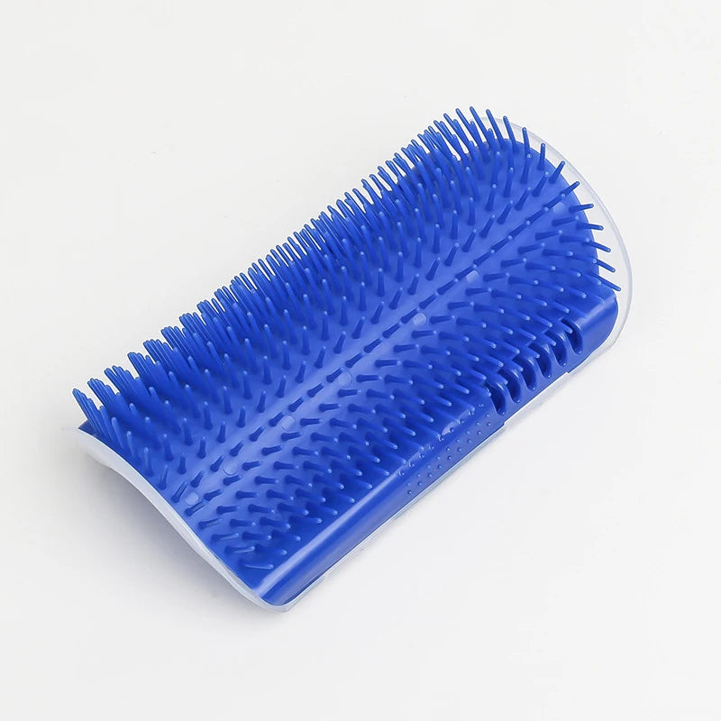 Cat Corner Massage & Self-Grooming Brush (+FREE Cat Nip)