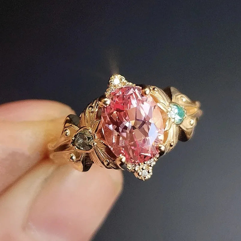 Fashion Flower Butterfly Ring