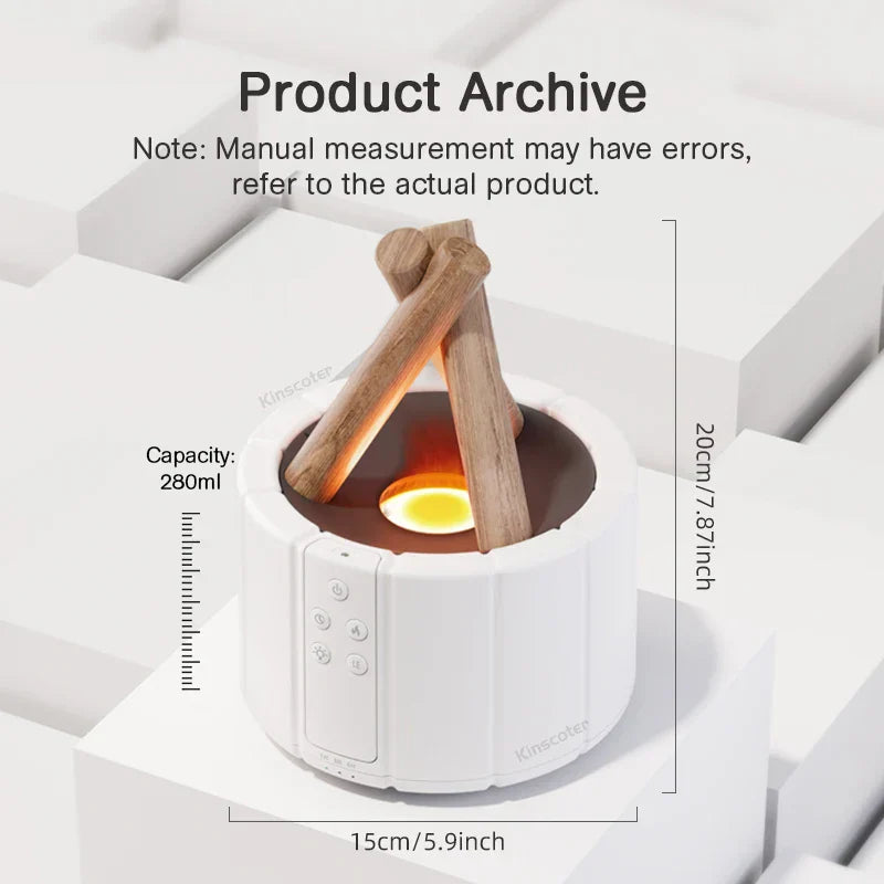 Ember Glow Aroma Diffuser and Humidifier