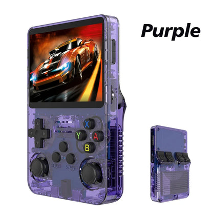 R36S Retro Handheld Video Game Console Single Card Consolas Classic Open Source Arkos System Games Players 3.5Inch IPS Screen