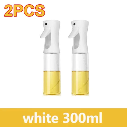Woobrice Oil Spray Bottle 200/300/500ml - Eco-Friendly Cooking Sprayer for BBQ Baking Kitchen