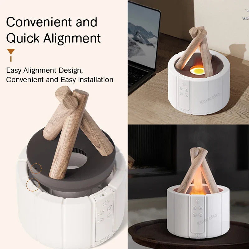 Ember Glow Aroma Diffuser and Humidifier
