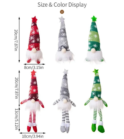🎄 Christmas Faceless Doll Gnome Ornaments