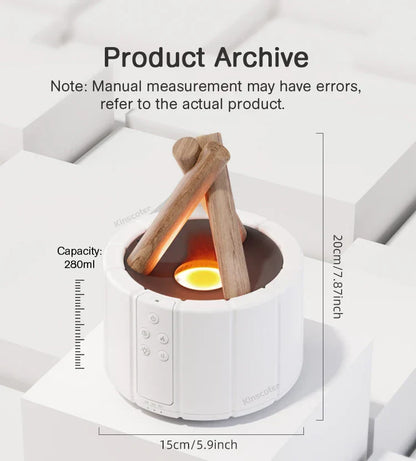 Ember Glow Aroma Diffuser and Humidifier