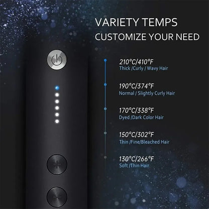 3 in 1 Professional Quick Heated Electric Hot Comb