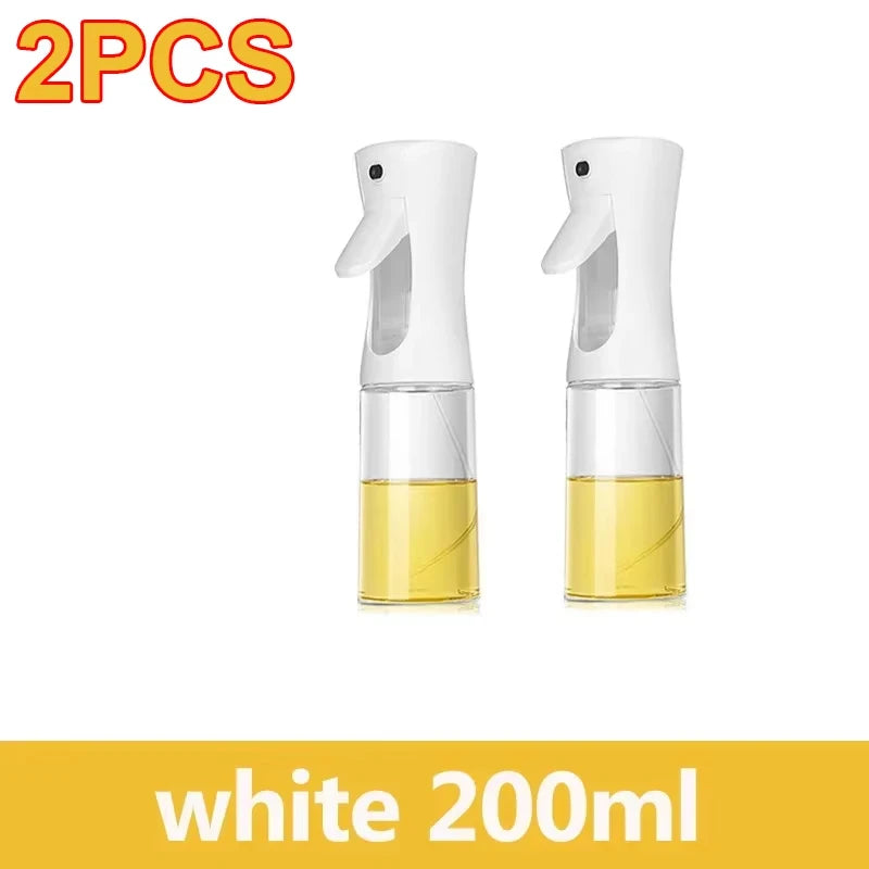 Woobrice Oil Spray Bottle 200/300/500ml - Eco-Friendly Cooking Sprayer for BBQ Baking Kitchen