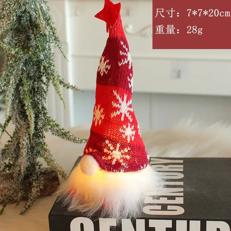 🎄 Christmas Faceless Doll Gnome Ornaments