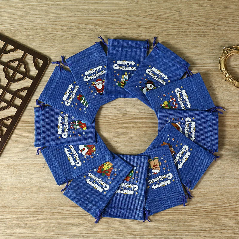 MerryPouch™: Festive Drawstring Bags for Quick, Stylish Gifting 🎄