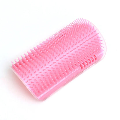 Cat Corner Massage & Self-Grooming Brush (+FREE Cat Nip)
