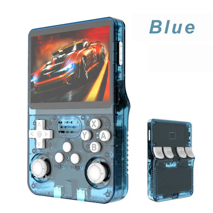 R36S Retro Handheld Video Game Console Single Card Consolas Classic Open Source Arkos System Games Players 3.5Inch IPS Screen