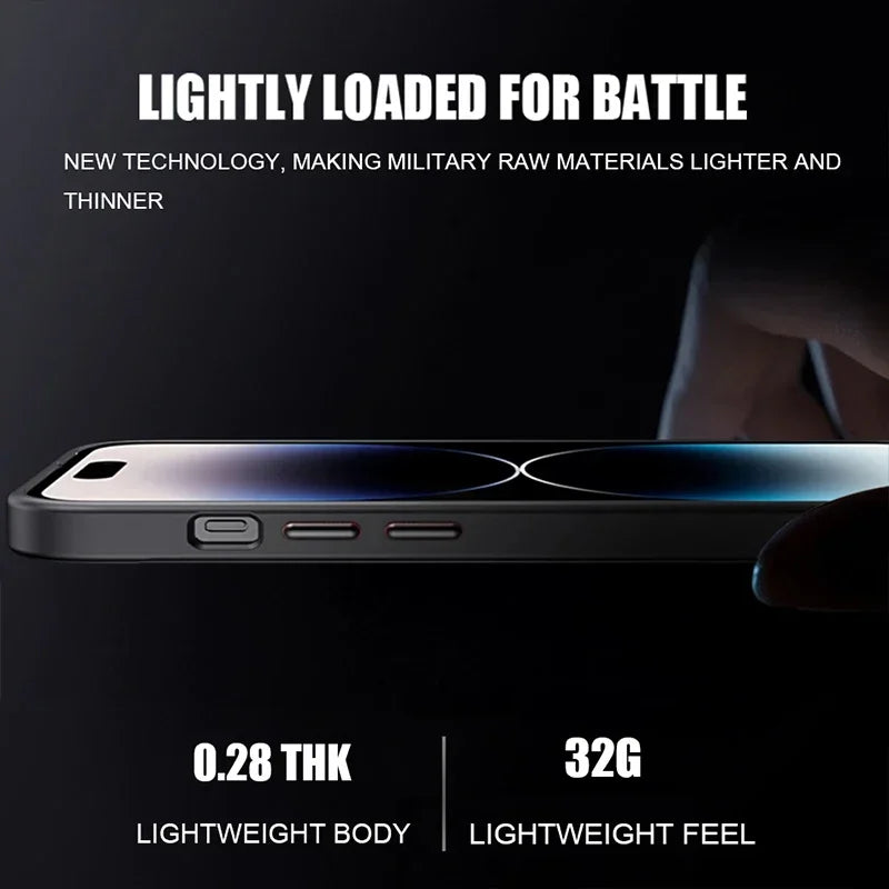 Universal  iPhone Case - Compatible with iPhone 11/12/13/14/15/16/17 Pro Max - Shockproof & Slim Protective Cover