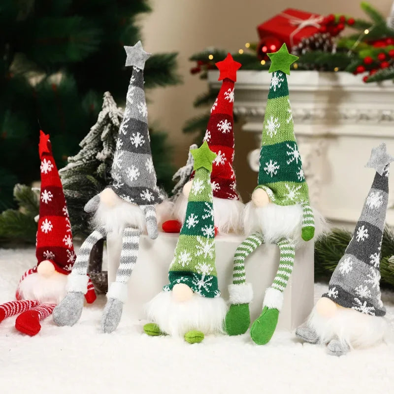 🎄 Christmas Faceless Doll Gnome Ornaments