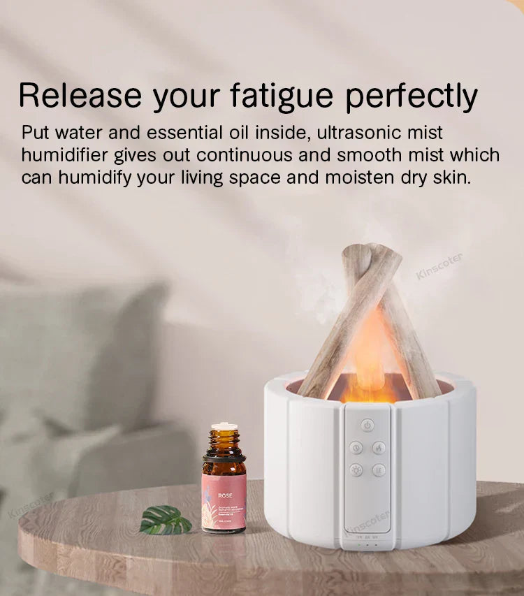 Ember Glow Aroma Diffuser and Humidifier