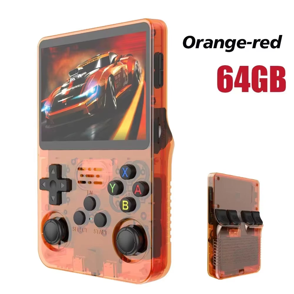 R36S Retro Handheld Video Game Console Single Card Consolas Classic Open Source Arkos System Games Players 3.5Inch IPS Screen