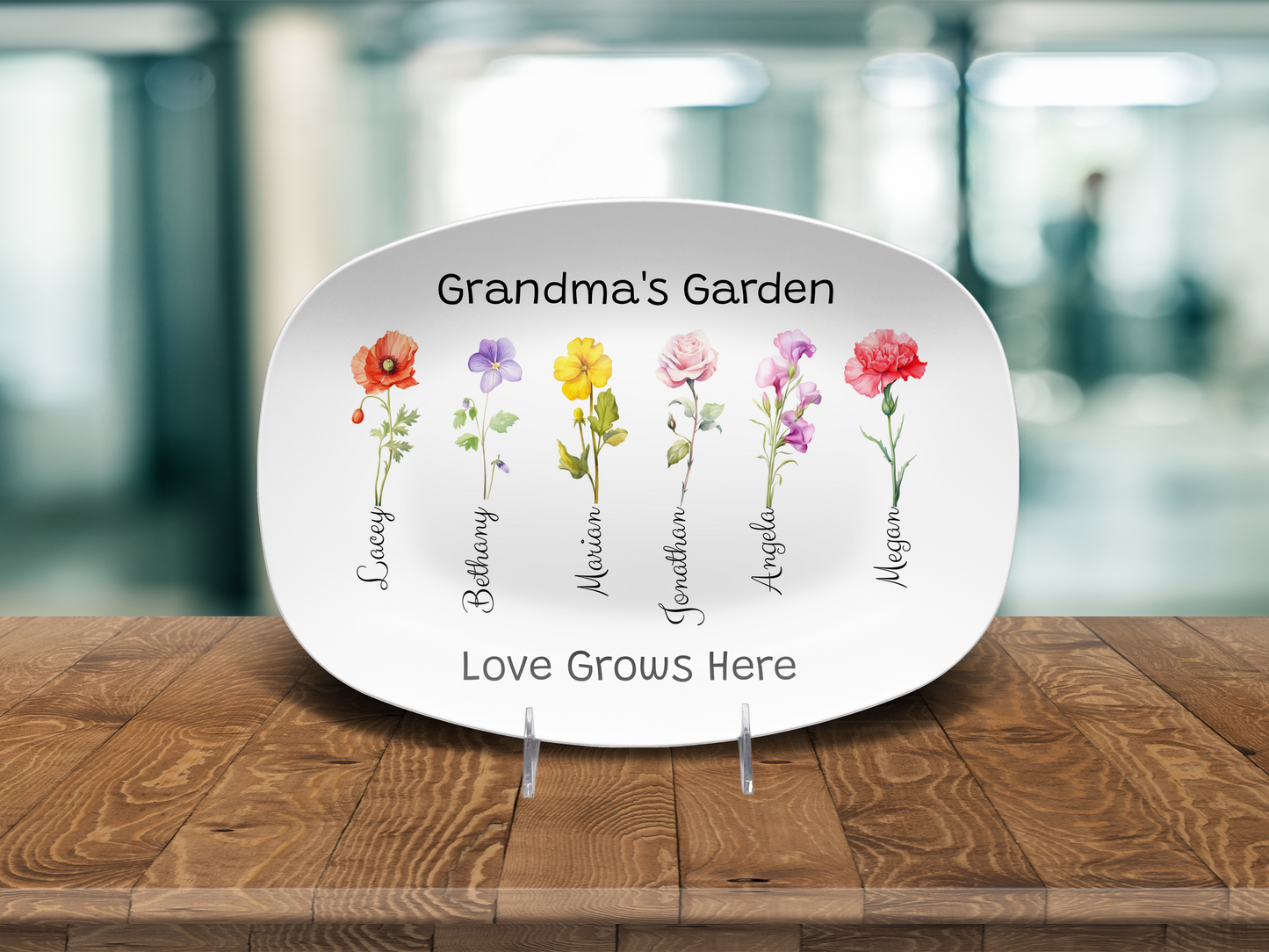 Grandma's Garden Platter
