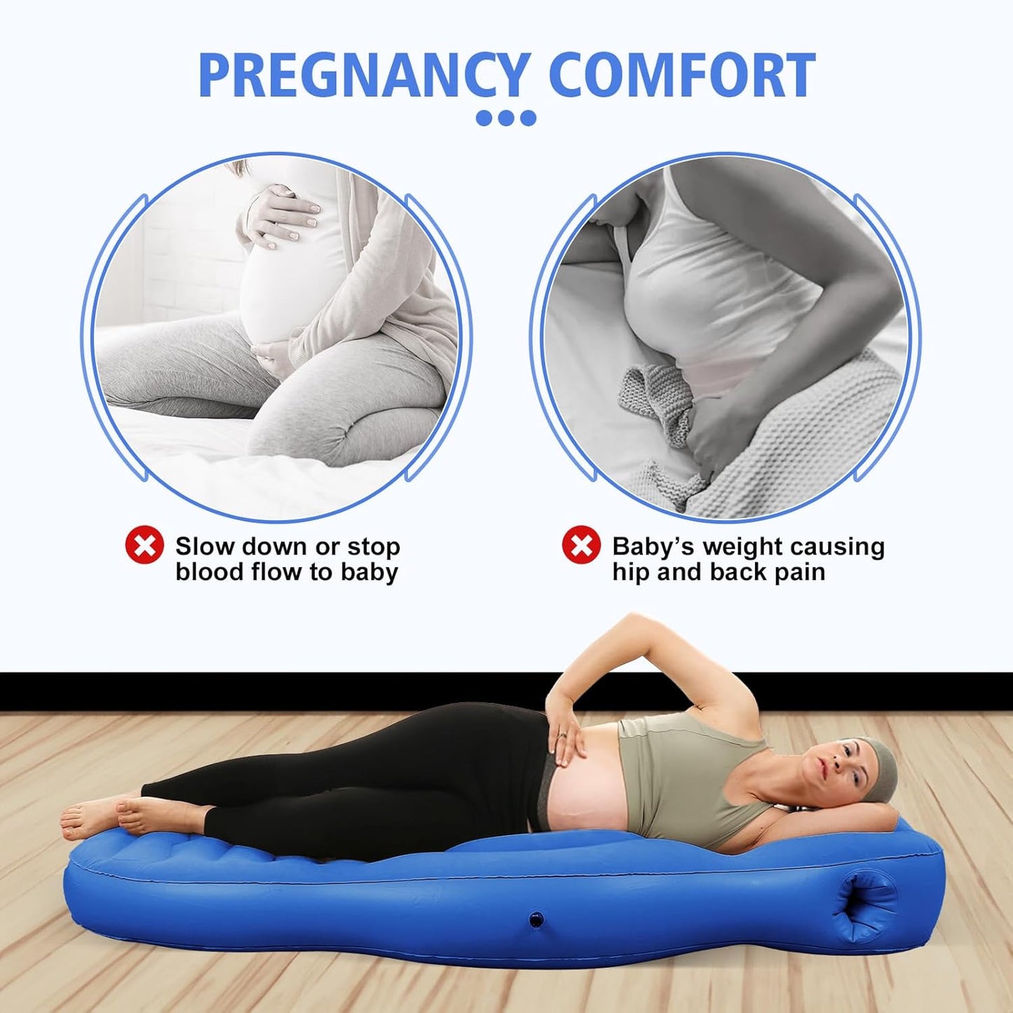 Cozy Belly Support Maternity Airbed