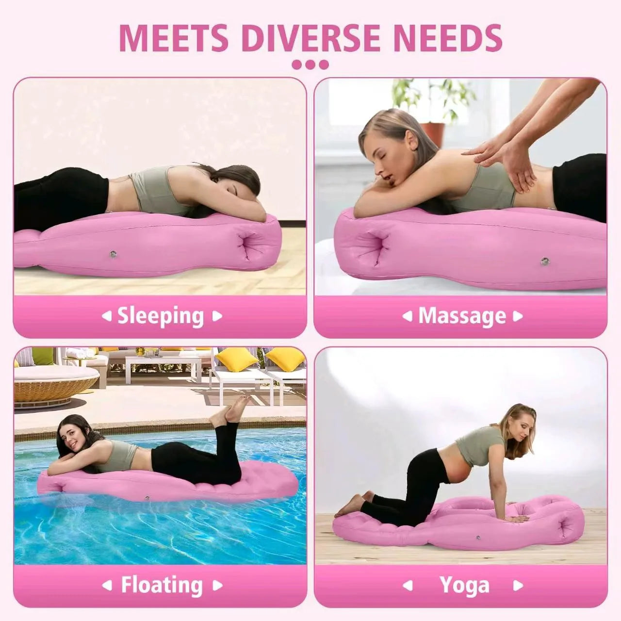 Blissful Rest Inflatable Pillow