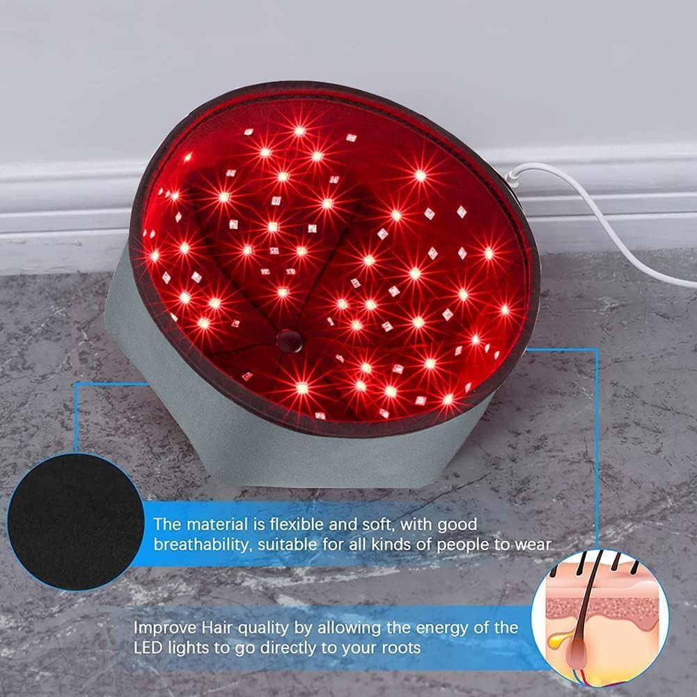 Hair Glow Red Light Therapy Cap