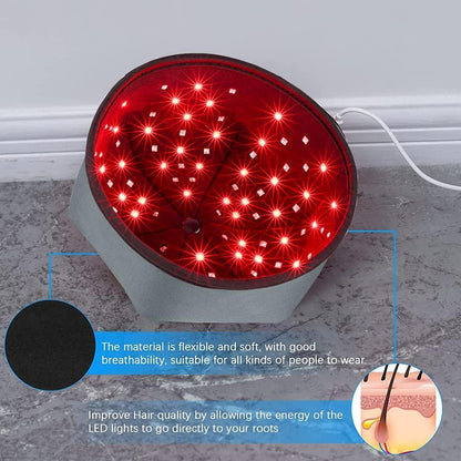 Hair Glow Red Light Therapy Cap