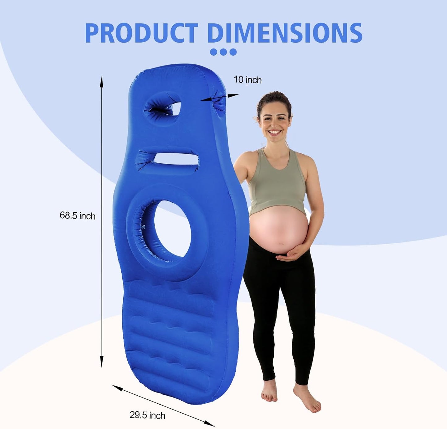 Cozy Belly Support Maternity Airbed